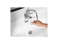 Grohe plus l wastafelmengkraan met uittrekbare sproeikop hoge uitloop push open waste waterbesparend - afbeelding 3 van  3