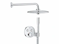 Grohe precision smartcontrol 260 douchesysteem (260mm douchekop met 2 straalsoorten handdouche 1 straal universele inbouwdoos 150 cm doucheslang) chroom - afbeelding 1 van  4