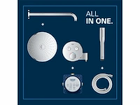 Grohe precision smartcontrol 260 douchesysteem (260mm douchekop met 2 straalsoorten handdouche 1 straal universele inbouwdoos 150 cm doucheslang) chroom - afbeelding 4 van  4