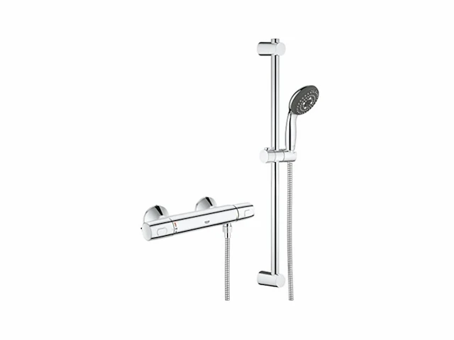 Grohe precision trend 34237002 douchestangset met thermostaat chroom - afbeelding 1 van  4