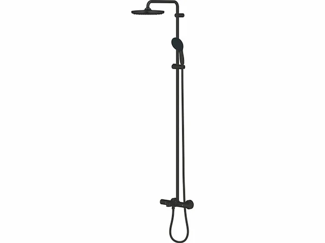 Grohe quickfix vitalio start 250 douchesysteem wandmontage waterbesparend mat zwart - afbeelding 1 van  1