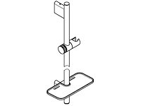 Grohe rainshower smartactive glijstang 900 mm 26603000 - afbeelding 2 van  6