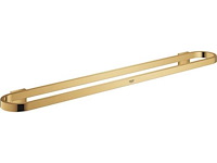 Grohe selection handdoekhouder 600 mm of houder voor glazen planchet - cool sunrise (goud) - 41056gl0 - afbeelding 1 van  2
