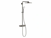 Grohe smartactive 310 multijet thm duo douchesysteem rond ingebouwde thermostaat 3 straalsoorten anti-kalksysteem serie euphoria 59 6 x 31 x 110 cm grafiet geborsteld (ref.: 26507al0 - afbeelding 1 van  4