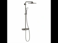 Grohe smartactive 310 multijet thm duo douchesysteem rond ingebouwde thermostaat 3 straalsoorten grafiet geborsteld - afbeelding 1 van  4
