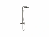 Grohe smartactive 310 multijet thm duo douchesysteem rond ingebouwde thermostaat 3 straalsoorten grafiet geborsteld - afbeelding 3 van  4