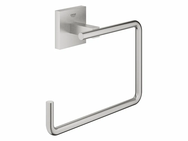 Grohe start cube wandhouder supersteel rvs look 40975dc0 - afbeelding 1 van  3