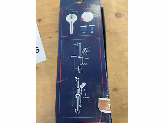 Grohe tempesta glijstangset - afbeelding 4 van  4