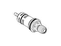 Grohe thermokoppel 3/4 rechts - afbeelding 2 van  2