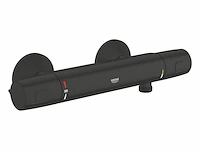 Grohe thermostatische douchekraan precision trend new 15 cm mat zwart - afbeelding 3 van  6