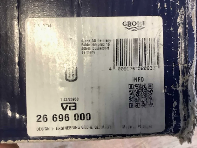 Grohe vitalio start 250 cube regendouche - afbeelding 7 van  7