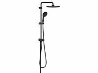 Grohe vitalio start 250 flex douchesysteem met omstelling rondmax. 8,0l/min bij 3 bar mat zwart - afbeelding 1 van  5