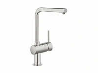 Grohe31375dc0 minta keukenkraan luitloop supersteel - afbeelding 1 van  4