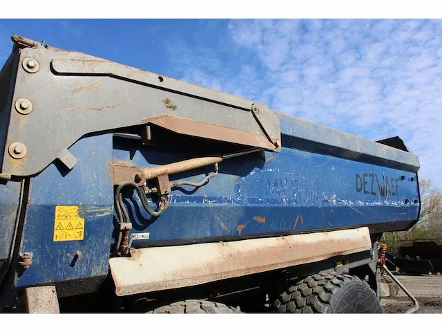 Grond dumper 2-asser dezwaef 1416l- bj2015 - afbeelding 8 van  18