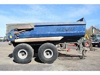 Grond dumper 2-asser dezwaef 1416l- bj2015 - afbeelding 15 van  18