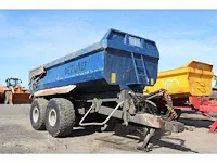 Grond dumper 2-asser dezwaef 1416l- bj2015 - afbeelding 16 van  18