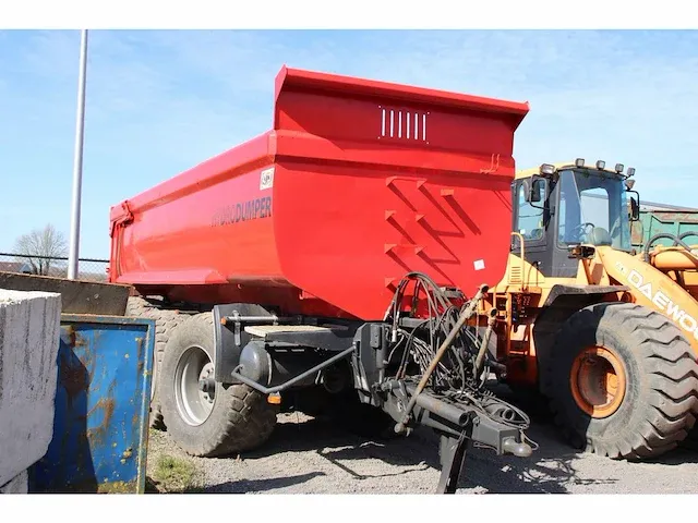 Grond dumper 3-asser ajk zlk-330 - hydrodumper - bj2011 - afbeelding 2 van  17