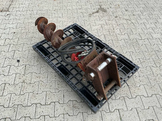 Grondboor 250mm hydraulisch aangedreven grondboor - afbeelding 6 van  12