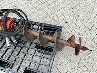 Grondboor 250mm hydraulisch aangedreven grondboor - afbeelding 9 van  12