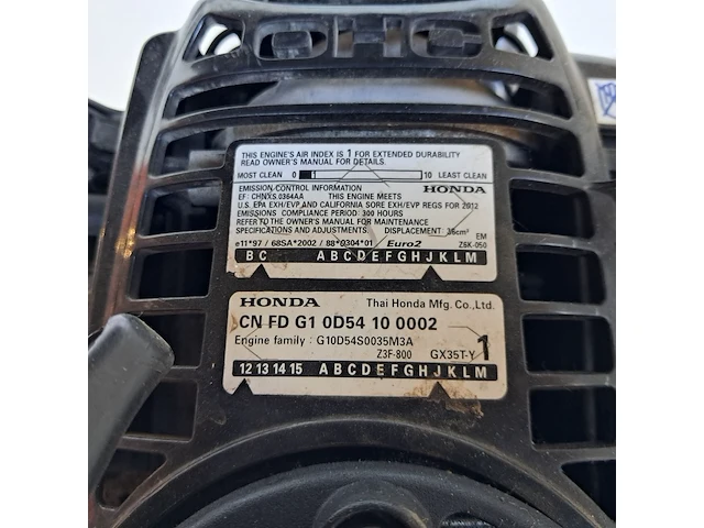 Grondboormachine 1-persoons - benzine general equipment, m240h, bouwjaar 2015 - afbeelding 5 van  8