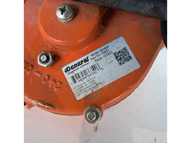 Grondboormachine 1-persoons - benzine general equipment, m240h, bouwjaar 2018 - afbeelding 7 van  8