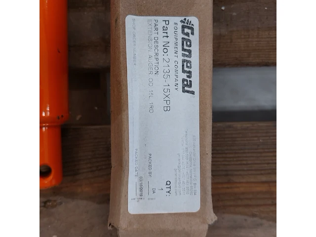 Grondboormachine 1-persoons - benzine general equipment, m240h, bouwjaar 2019 - afbeelding 10 van  10