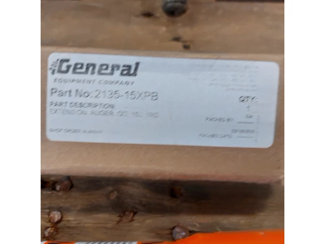Grondboormachine 1-persoons - benzine general equipment, m240h, bouwjaar 2019 - afbeelding 8 van  9
