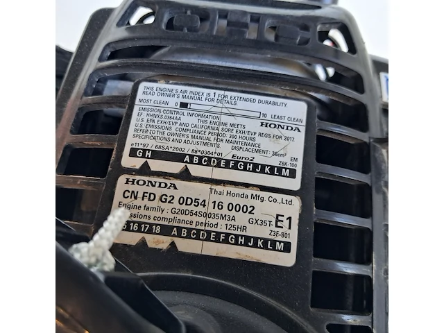 Grondboormachine 1-persoons - benzine general equipment, m240h, bouwjaar 2019 - afbeelding 5 van  7