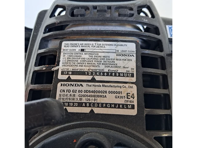 Grondboormachine 1-persoons - benzine general equipment, m240h, bouwjaar 2019 - afbeelding 6 van  8