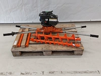 Grondboormachine benzine 2-mans general equipment, m235h, bouwjaar 2015 - afbeelding 1 van  12