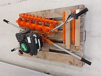 Grondboormachine benzine 2-mans general equipment, m235h, bouwjaar 2015 - afbeelding 6 van  12