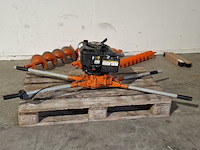 Grondboormachine benzine 2-mans general equipment, m235h, bouwjaar 2017 - afbeelding 1 van  11