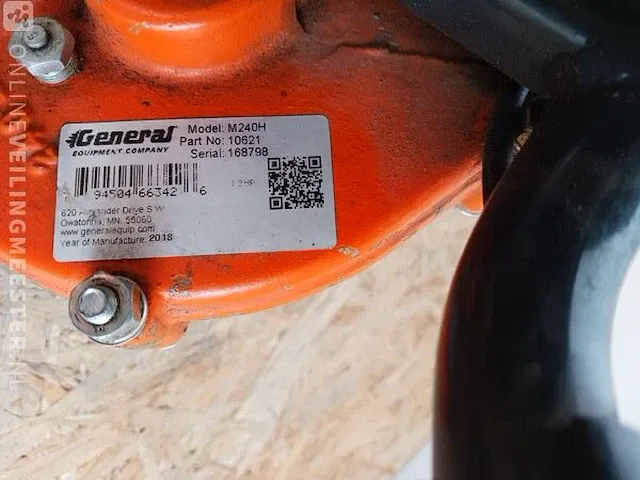 Grondboormachine met 2x boor general equipment, m240h, bouwjaar 2019 - afbeelding 2 van  17