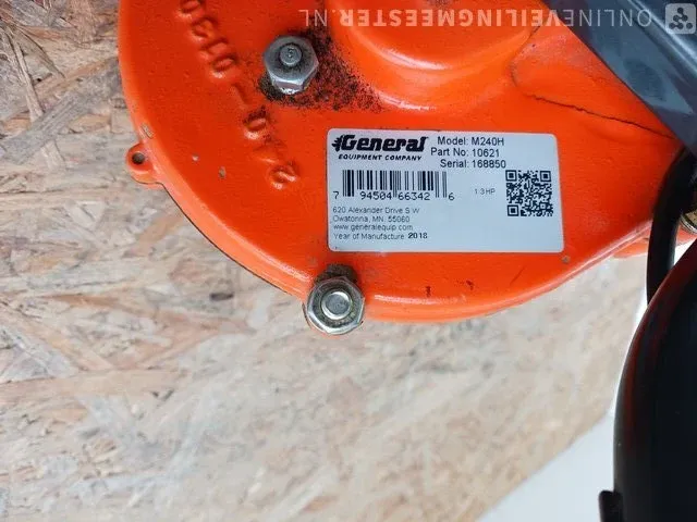 Grondboormachine met 2x boor general equipment, m240h, bouwjaar 2019 - afbeelding 2 van  18
