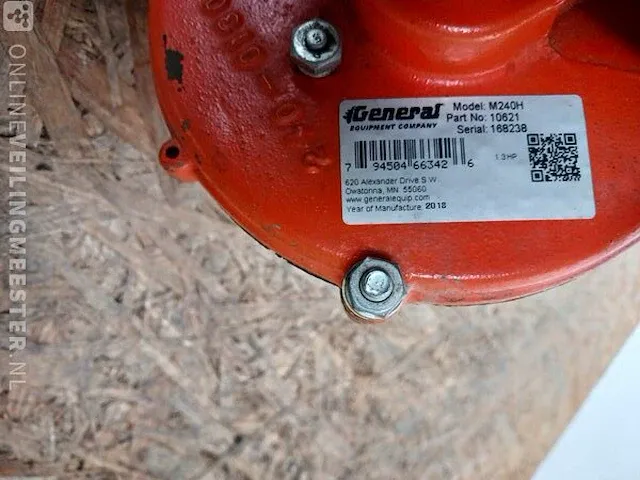 Grondboormachine met 2x boor general equipment, m240h, bouwjaar 2019 - afbeelding 18 van  18