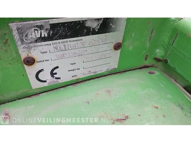 Grondfrees met spijlenrol avr, multivator hd - afbeelding 26 van  32