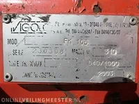 Grondfrees vigolo, fk 105, bouwjaar 2003 - afbeelding 4 van  15
