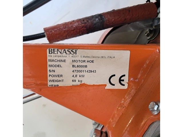 Grondfreesmachine - 5,5pk - benzine, benassi, bl6000, 2020 - afbeelding 8 van  17