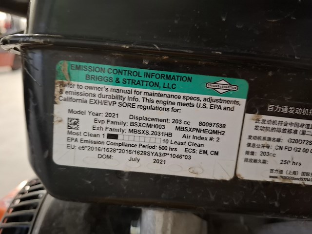 Grondfreesmachine - 5,5pk - benzine benassi, bl6000, bouwjaar 2022 - afbeelding 4 van  12