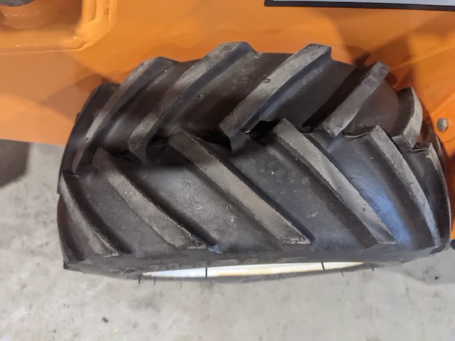 Grondfreesmachine 16pk benzine barreto, e1620b, bouwjaar 2011 - afbeelding 9 van  25