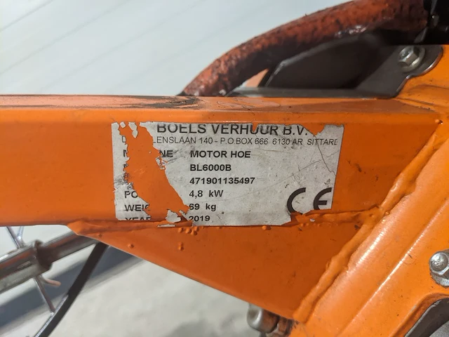 Grondfreesmachine 5,5pk benzine benassi, bl6000, bouwjaar 2019 - afbeelding 9 van  24