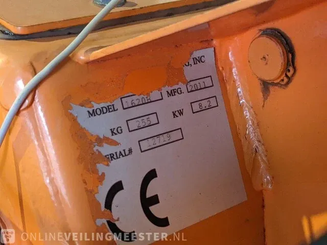 Grondfreesmachine barreto, e1620b, bouwjaar 2012 - afbeelding 6 van  16