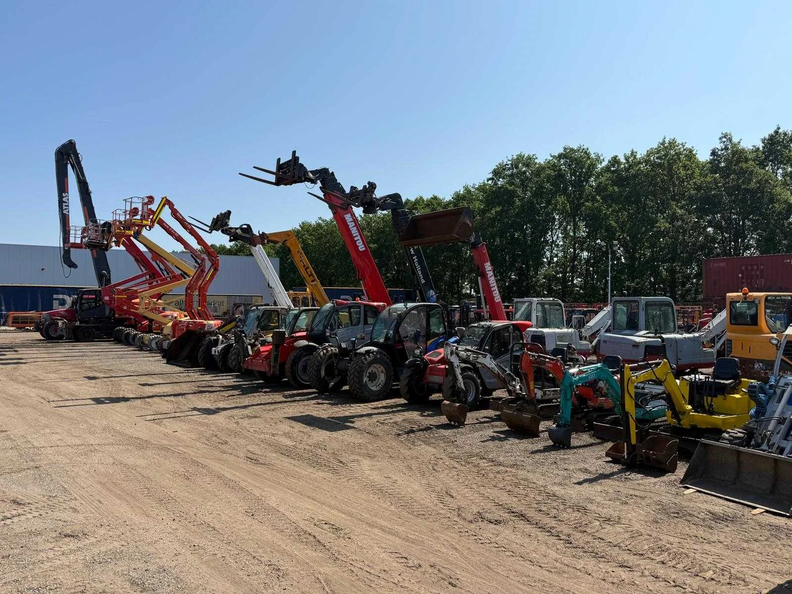 Grondverzet materieel, intern transport, machines en voertuigen