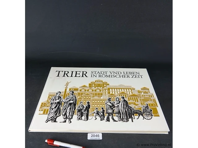 Groot boek. trier stad und leben in die romersicher zeit - afbeelding 1 van  5