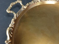 Groot brons/koper/messing dienblad - afbeelding 4 van  5