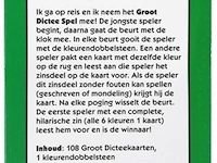 Groot dictee spel - afbeelding 2 van  3