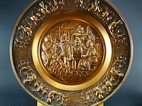 Groot koperen bord