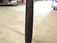 Groot staand houten masker - afbeelding 2 van  5