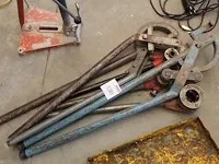 Grootformaat pijpenbuigers en draadsnijders - afbeelding 1 van  1
