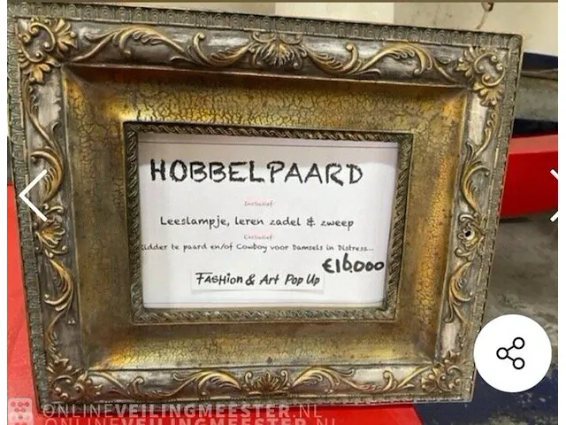 Grootste hobbelpaard van nederland gemaakt door kunstenaar marcel wanders, bouwjaar 2020 - afbeelding 3 van  6